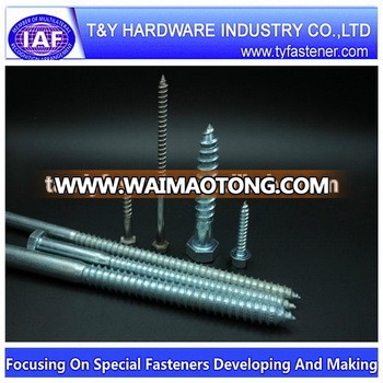 lag screw din571 lag screw zinc plated